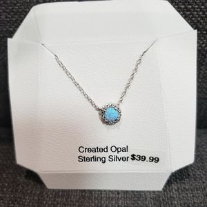 Blue necklace